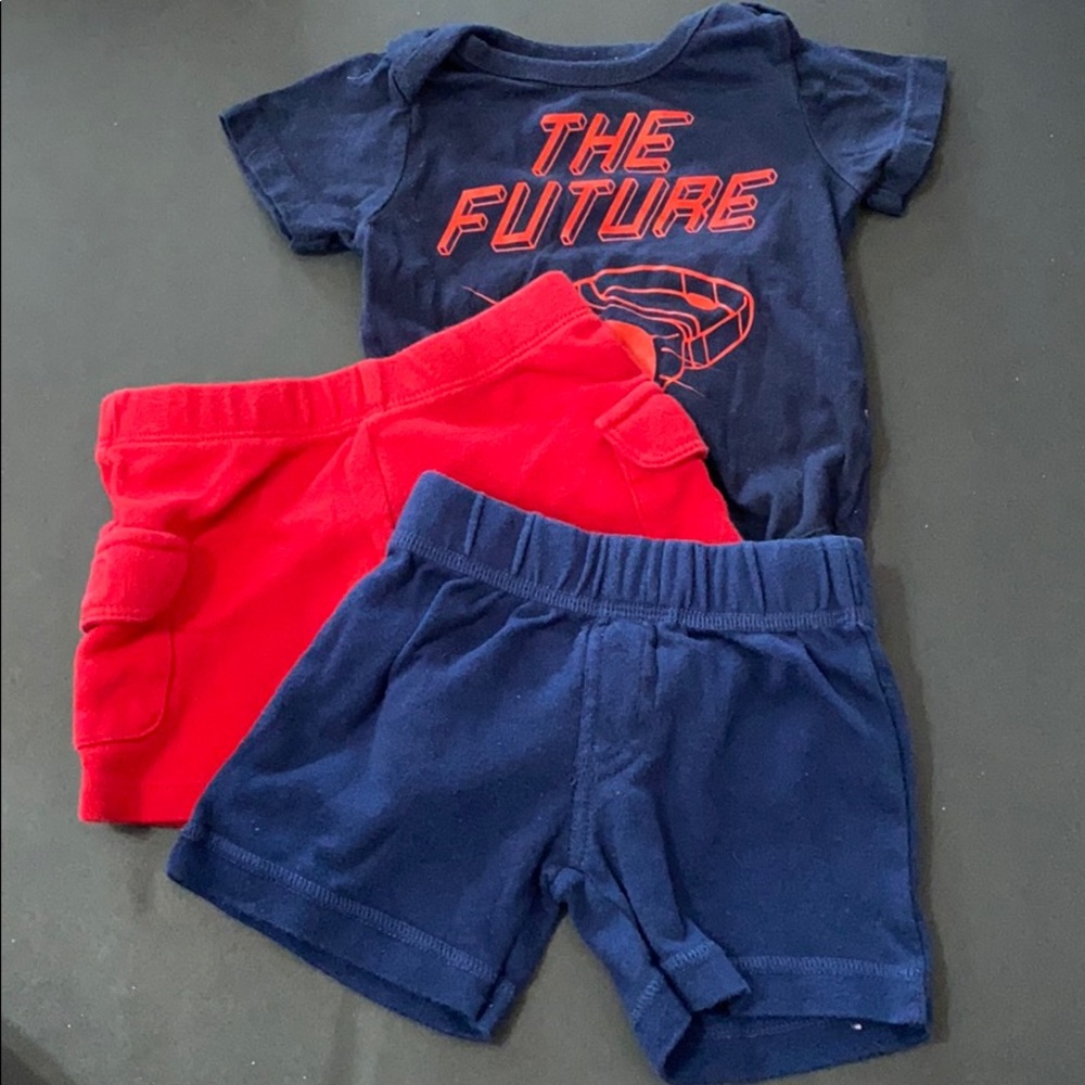 Baby boy shorts 3-6 months